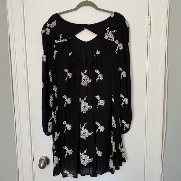 Free People Embroidered Austin Mini Dress - Picture 2 of 4